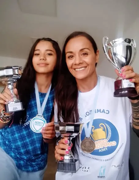 Cecilia Román, fisicoculturista