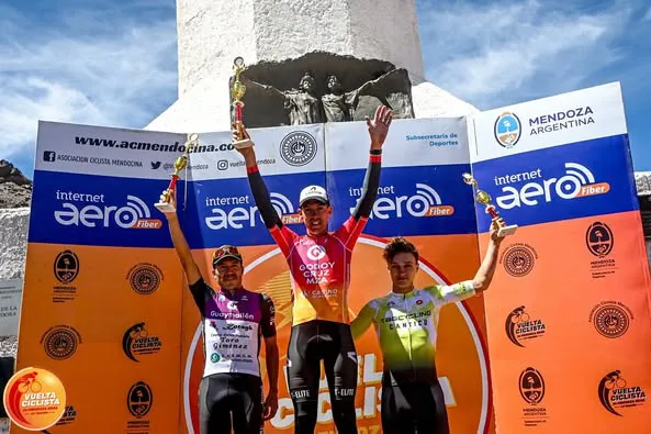 Vuelta de Mendoza, podio etapa reina