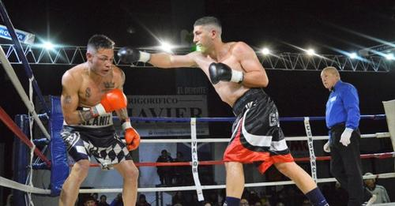 Boxeo, Alexis Alaniz, Nahuel Galesi, empate