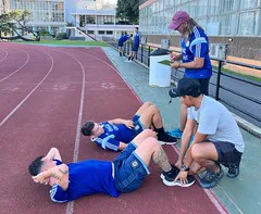 Deporte adaptado, futbol silencioso, primera concentración