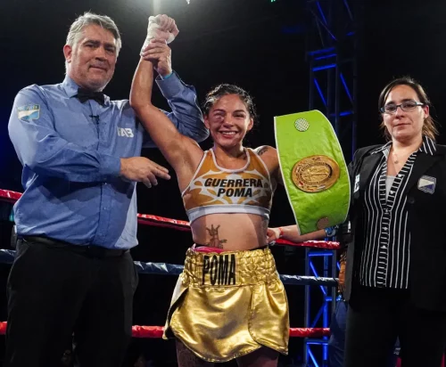Boxeo, Yoselin Poma, titulo sudamericano super mosca