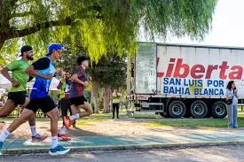 Correcaminata, todos por Bahia Blanca