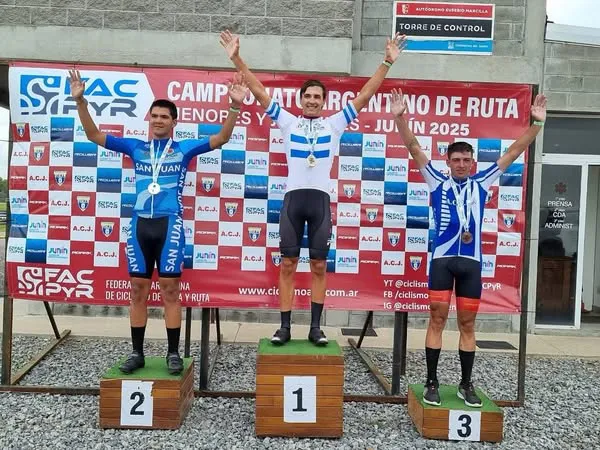 Ciclismo, Lucas Zúmer, Oro en Junin