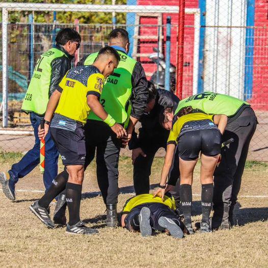 Liga Mendocina, agresión a un árbitro