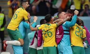 Qatar 2022, Australia 1- Dinamarca 0