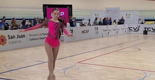 Patinaje artístico, Camila Onetto, mendocina