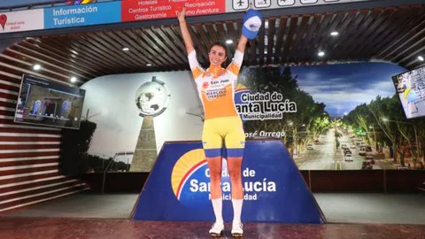 Vuelta a San Juan Damas, Julieta Benedetti, pedalista mendocina