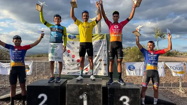 Ciclismo, podio en Tupungato