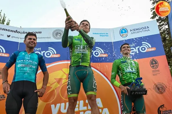 Vuelta de Mendoza, podio 3ra etapa