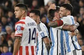 Eliminatorias Conmebol, Argentina 1- Paraguay 0