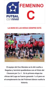 Futsal, femenino, Las Heras