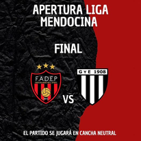 Liga Mendocina, la final