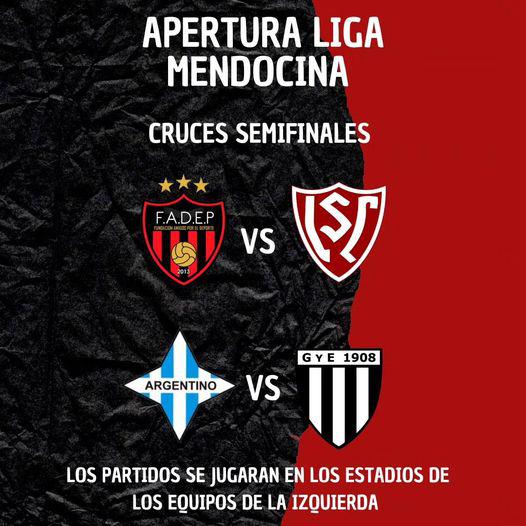 LIga Mendocina, semifinales