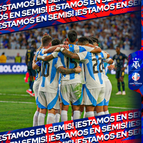 Copa América, Argentina semifinalista