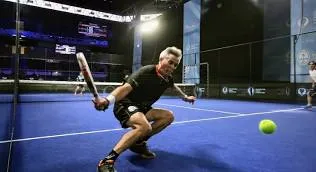 Premier Padel, Miguel Lamperti eliminado