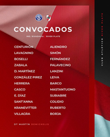 River, convocados