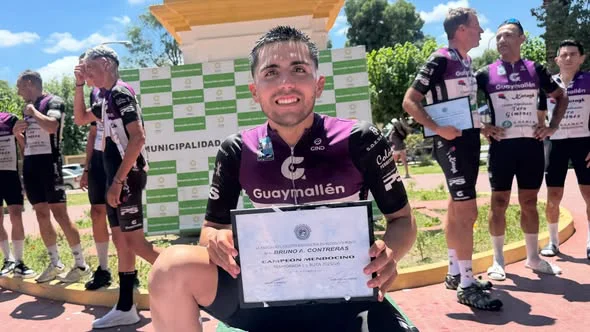 Ciclismo, Bruno Contreras Campeón de la temporada