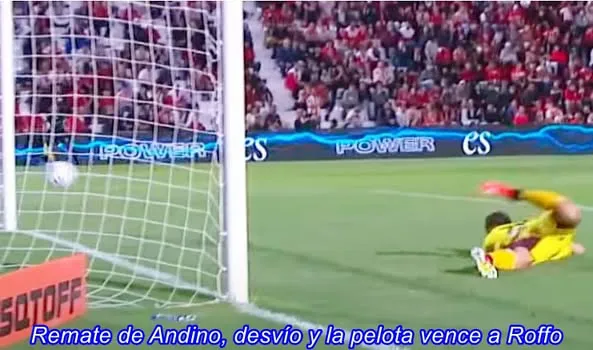 Godoy Cruz, gol de Santino Andino