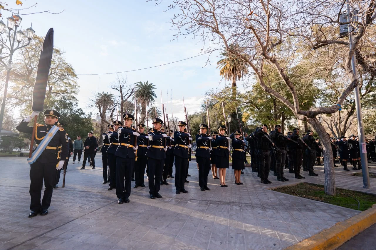 San Juan despedida policía