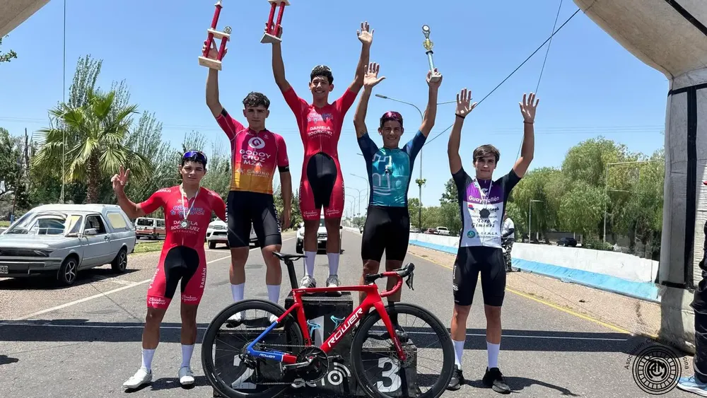 Ciclismo, podio 2da fecha