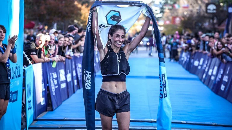 Trail bajo la luna, San Agustín del Valle Fértil
