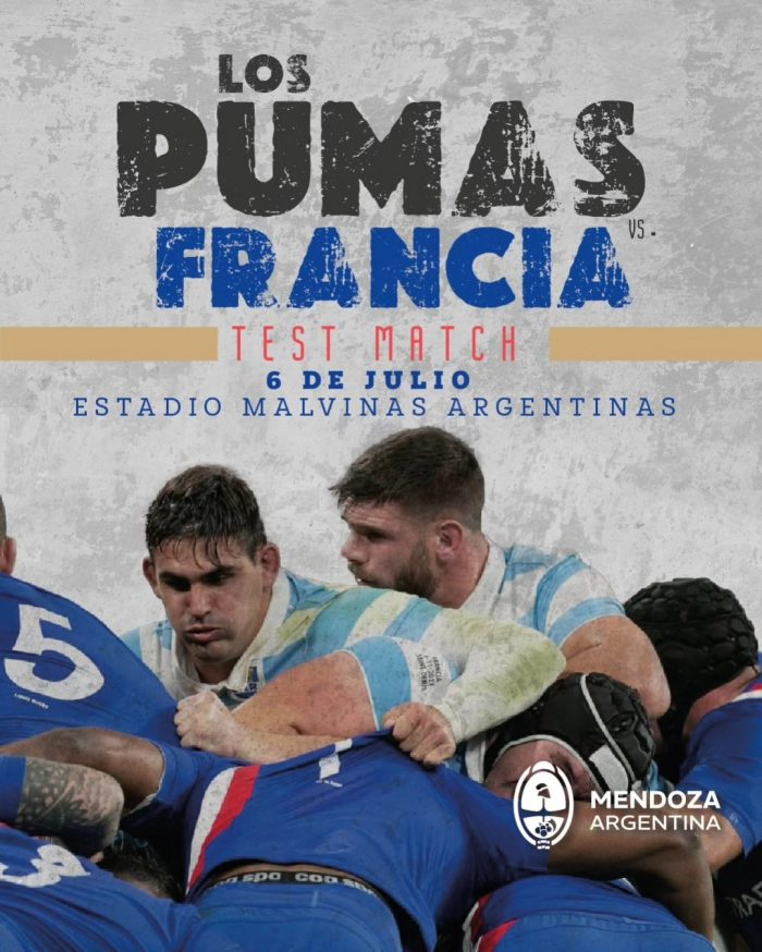 Rugby, Los Pumas-Francia,  test match