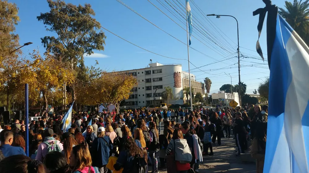 San Juan protesta docente