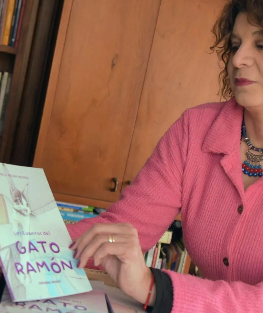 La escritora Gabriela Moreno