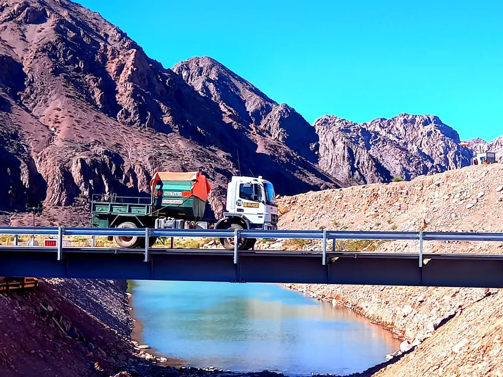 puente provisorio rio los patos