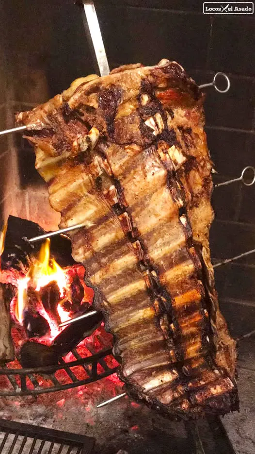 costillar al asador