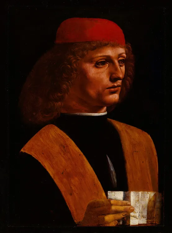 Ritratto di Musico by Leonardo da Vinci, Credits Veneranda Biblioteca Ambrosiana, Google Arts _ Culture