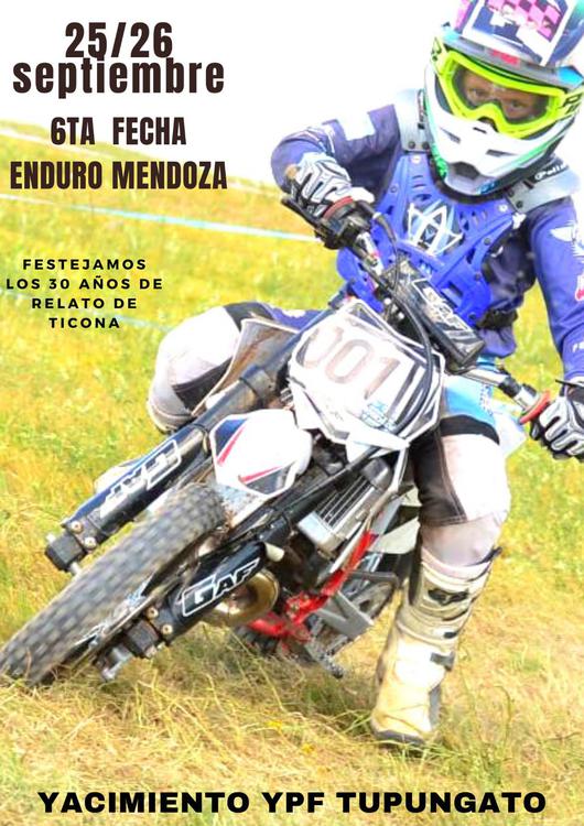 Enduro, Provincial, Afiche