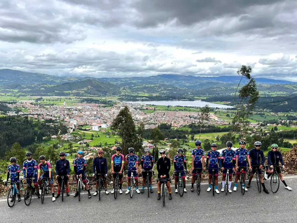 Ciclismo, Costanza Pezzotti, debut en Colombia