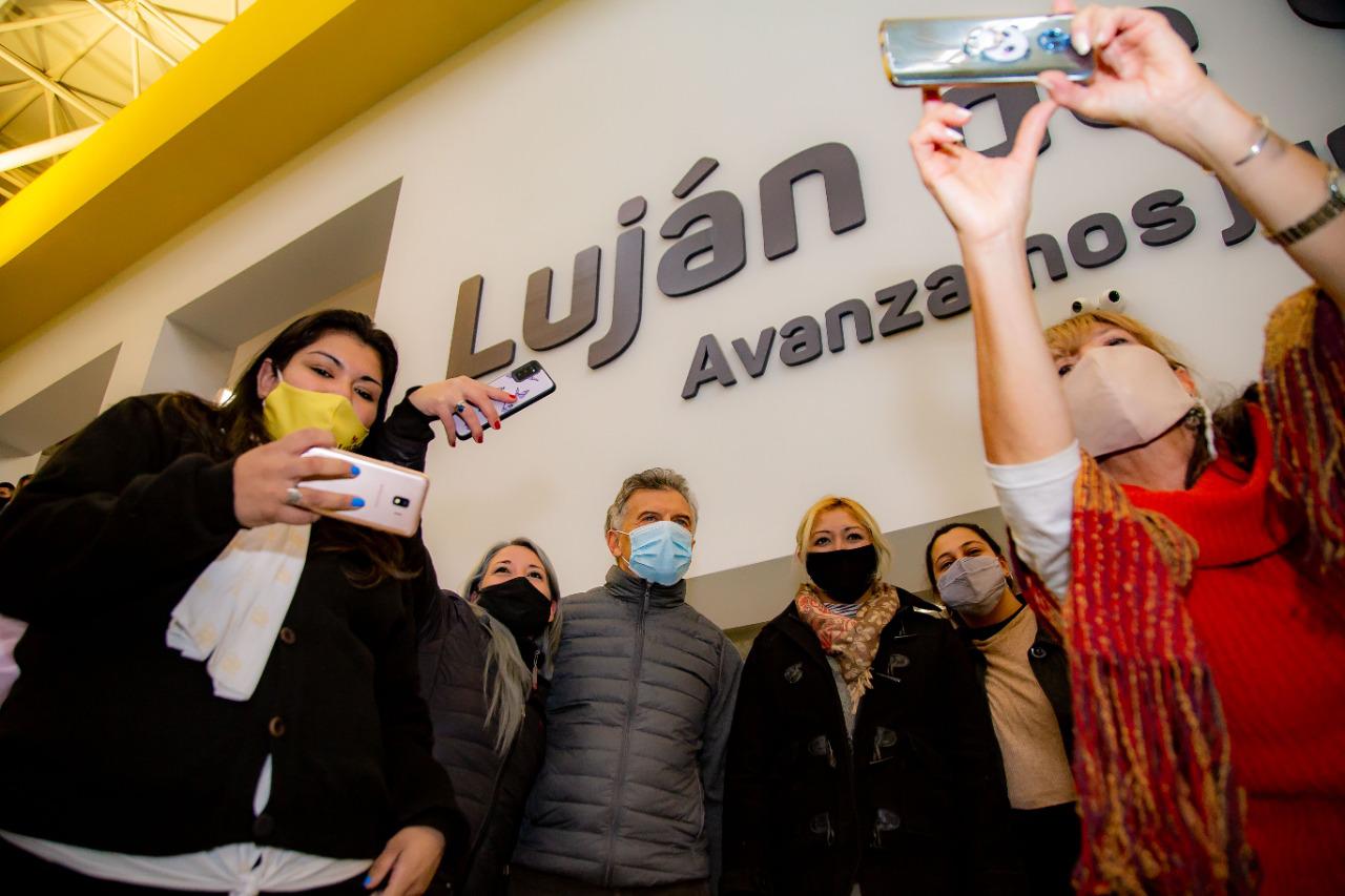 Macri en el Municipio de Luján de Cuyo