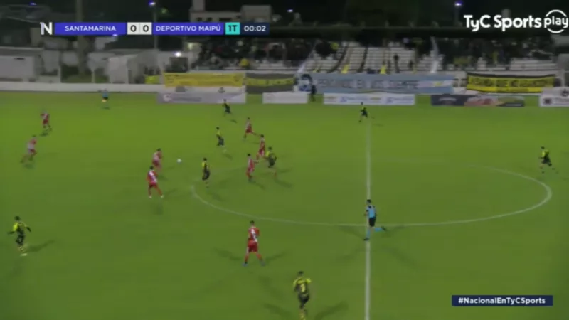 Primera Nacional, Santamarina de Tandil 0- Deportivo Maipú 0