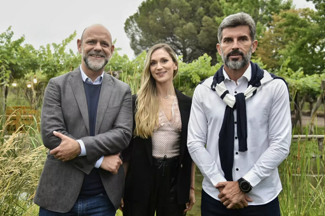 Luis Zambonini, Maria José Rubio Nanclares y Ulpiano Suarez