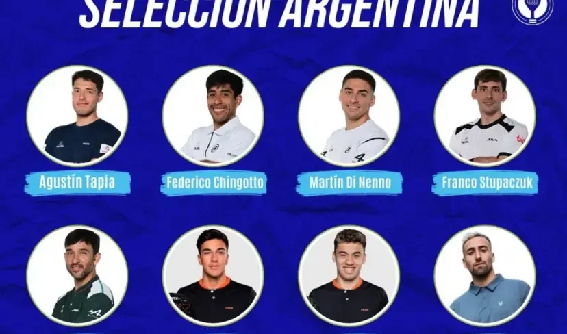 Padel, Selección masculina