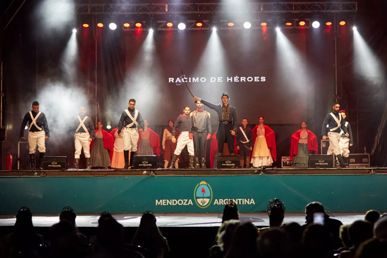 Las Heras, Vendimia 2022, Racimo de Héroes