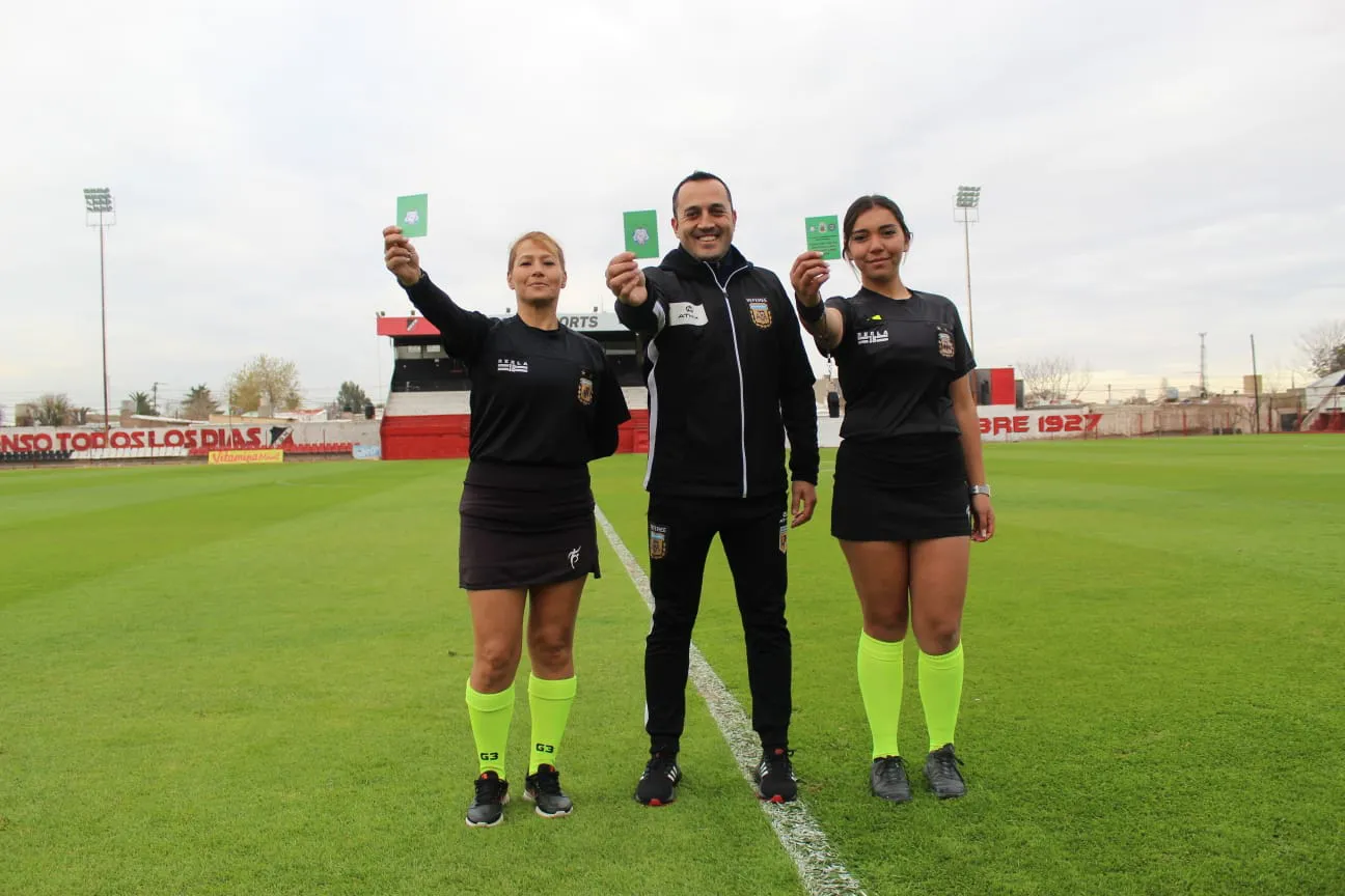 Liga Mendocina, Arbitros, Tarjeta verde