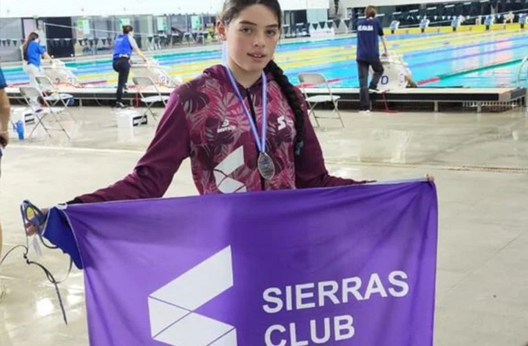 Natación, Azul Bonfanti