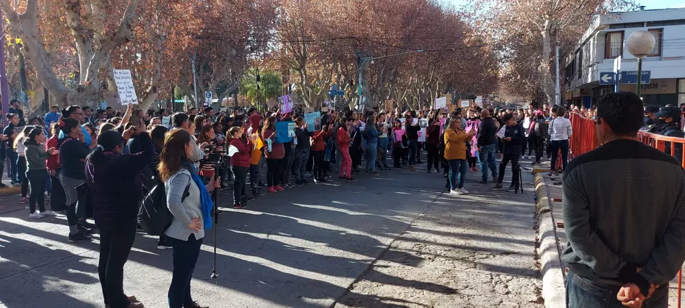 marcha contra femicidio Rivadavia 2