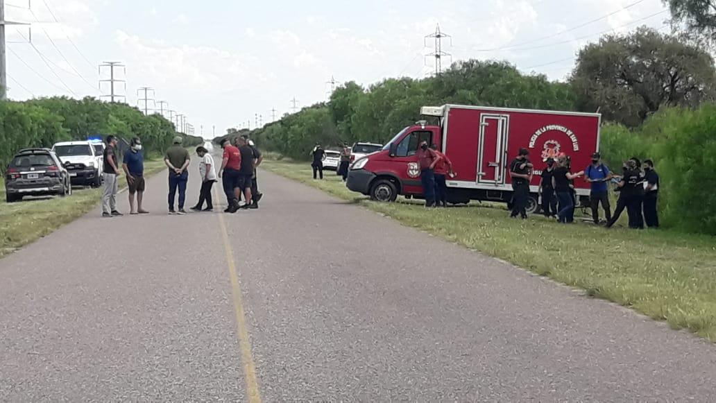 Cadaver maniatado en Pescadores-San Luis Cadaver maniatado en Pescadores-San Luis