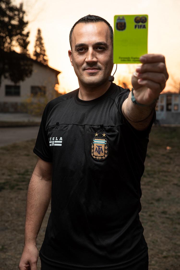 Fernando Espinoza árbitro mendocino internacional