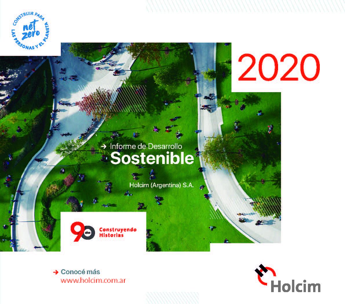 Informe Desarrollo Sostenible 2020 Holcim