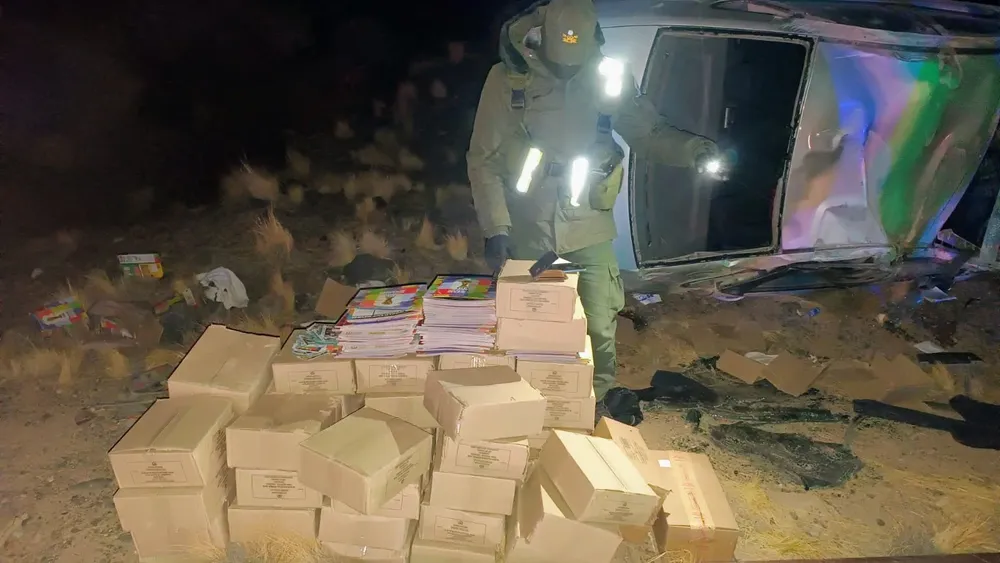 Se accidentó manejando alcoholizado, llevaba álbumes y figuritas del Mundial  2026-5