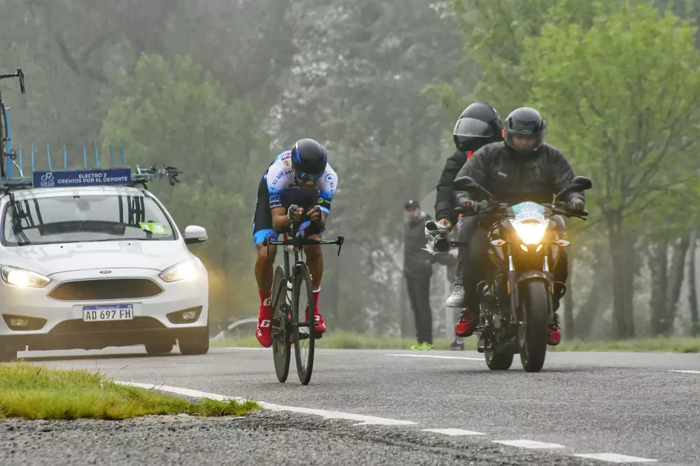 Ciclismo, tercera etapa, Laureano Rosas, contra reloj, Vuelta del Porvenir
