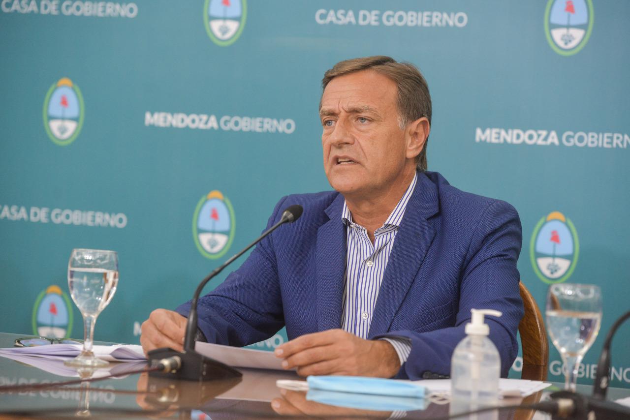 Gobernador de Mendoza Rodolfo Suarez 
