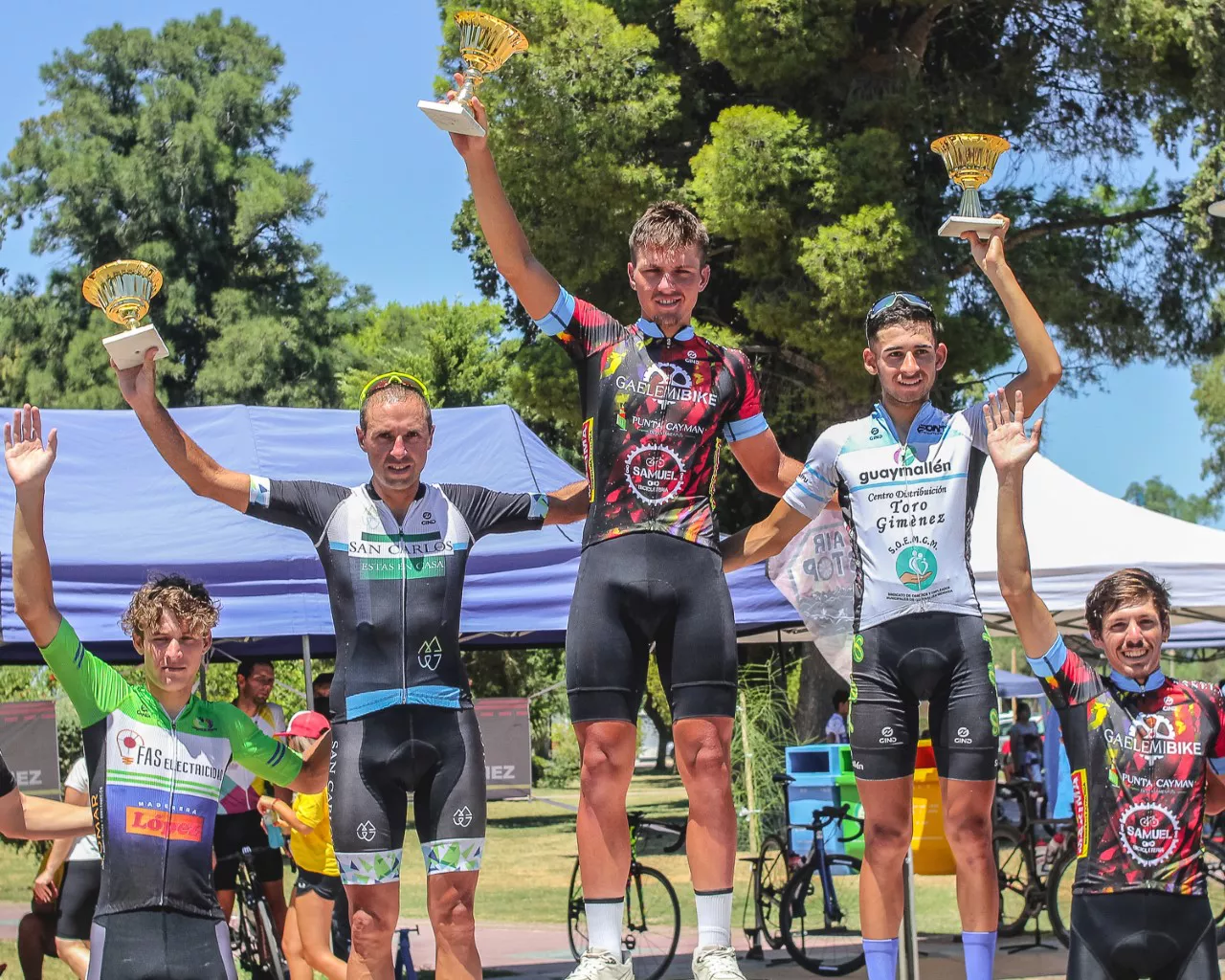 Ciclismo, 12da del campeonato rutero, Lukas Dundic ganó en La Paz