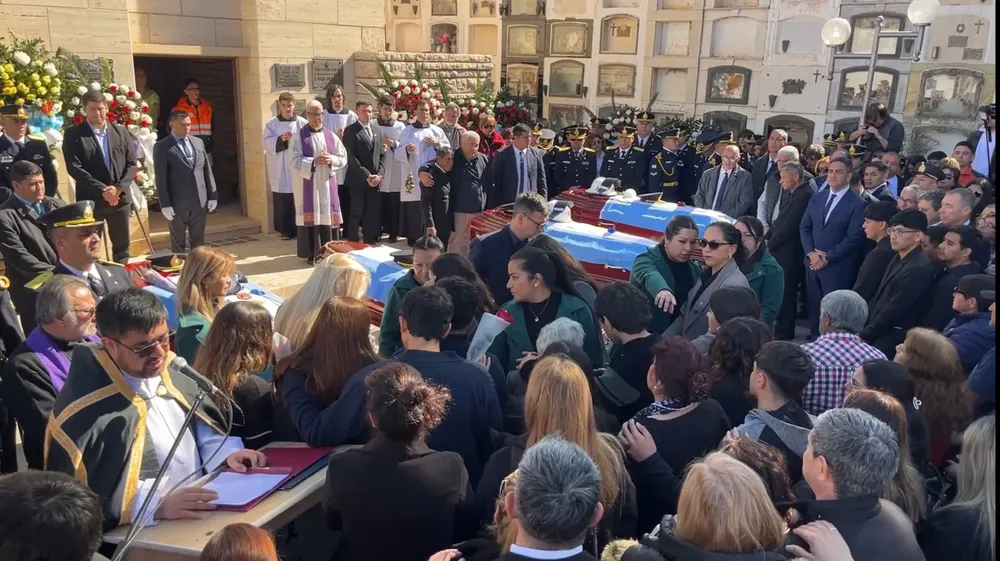 Funeral funcionarios muertos en tragedia helicóptero