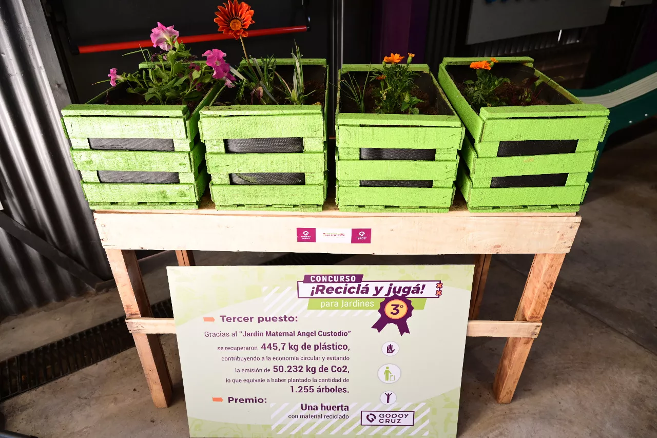 huerta para jardin godoy cruz